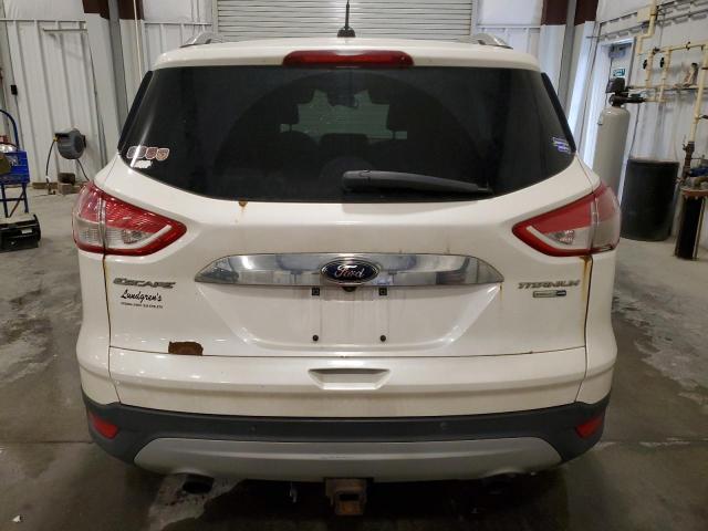 1FMCU9J93GUC43531 - 2016 FORD ESCAPE TITANIUM WHITE photo 6