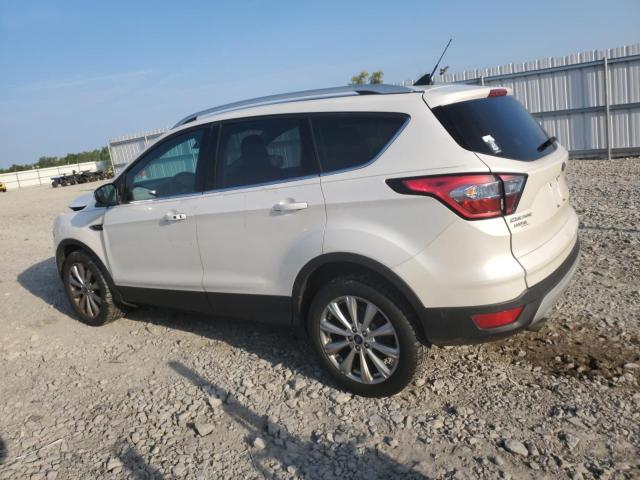 1FMCU9J95JUD03509 - 2018 FORD ESCAPE TITANIUM Ақ фото 2