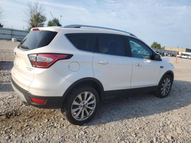 1FMCU9J95JUD03509 - 2018 FORD ESCAPE TITANIUM Ақ фото 3