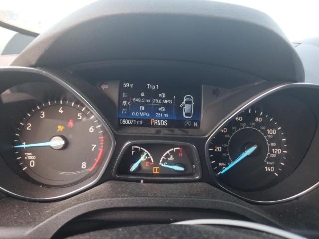 1FMCU9J95JUD03509 - 2018 FORD ESCAPE TITANIUM Ақ фото 9