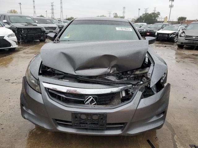 1HGCS1B87CA002909 - 2012 HONDA ACCORD EXL GRAY photo 5