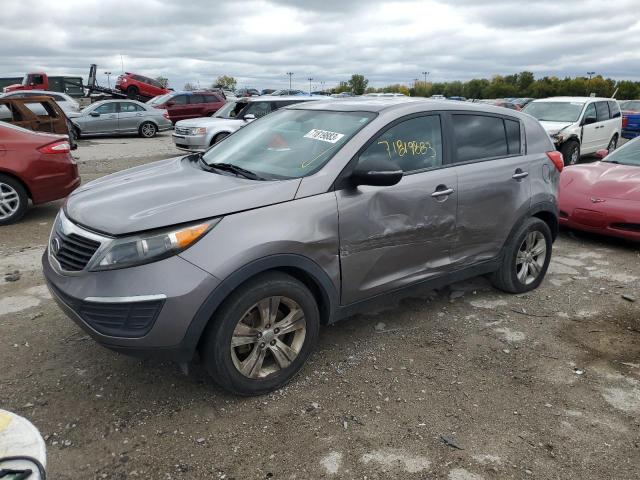 KNDPB3A29C7274464 - 2012 KIA SPORTAGE BASE GRAY photo 1