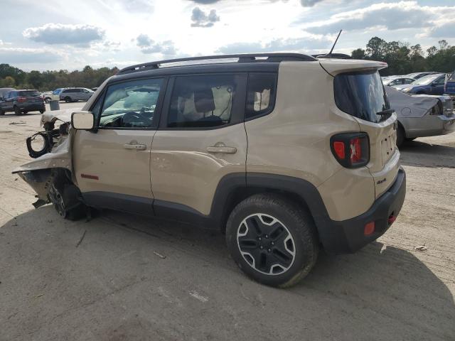 ZACCJBCTXGPC89470 - 2016 JEEP RENEGADE TRAILHAWK BEIGE photo 2