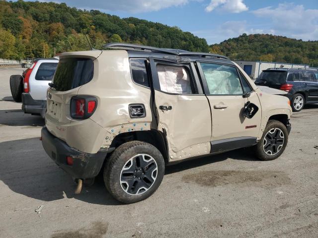 ZACCJBCTXGPC89470 - 2016 JEEP RENEGADE TRAILHAWK BEIGE photo 3