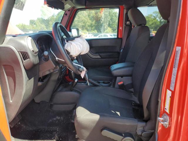 1C4BJWDG8HL635610 - 2017 JEEP WRANGLER U SPORT Қызыл фото 7