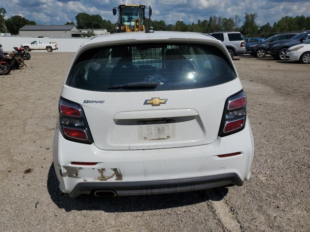 1G1JG6SB1K4139334 - 2019 CHEVROLET SONIC WHITE photo 6