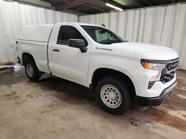 3GCNAAEKXPG340555 - 2023 CHEVROLET SILVERADO C1500 WHITE photo 4