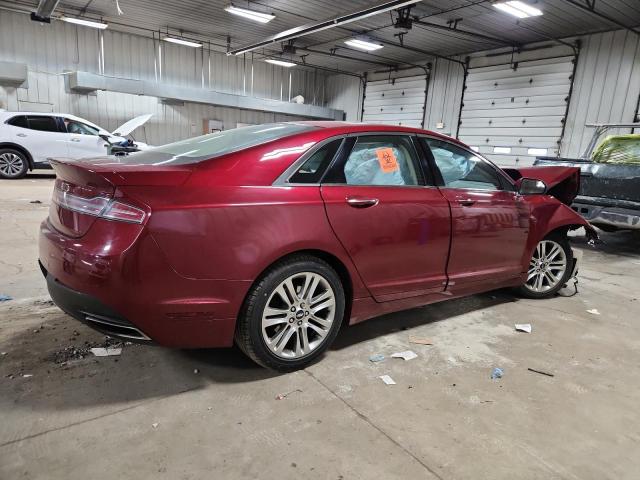 3LN6L2LU1ER831389 - 2014 LINCOLN MKZ HYBRID 红色 照片 3