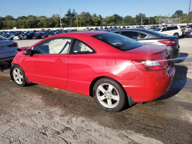 2HGFG12857H520720 - 2007 HONDA CIVIC EX RED photo 2
