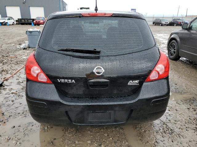 3N1BC1CP7CK805315 - 2012 NISSAN VERSA S BLACK photo 6