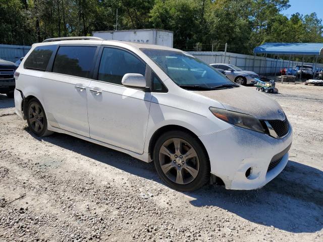 5TDXK3DC0FS613210 - 2015 TOYOTA SIENNA SPORT WHITE photo 4