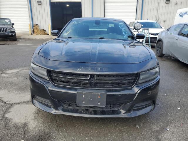 2C3CDXKT3JH164684 - 2018 DODGE CHARGER POLICE BLACK photo 5