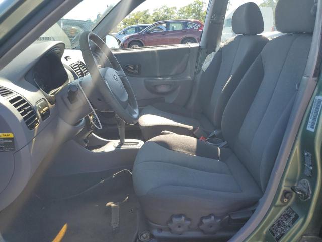 KMHCG45C24U503929 - 2004 HYUNDAI ACCENT GL მწვანე ფოტო 7