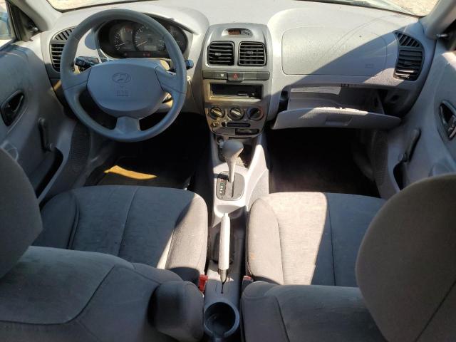 KMHCG45C24U503929 - 2004 HYUNDAI ACCENT GL მწვანე ფოტო 8