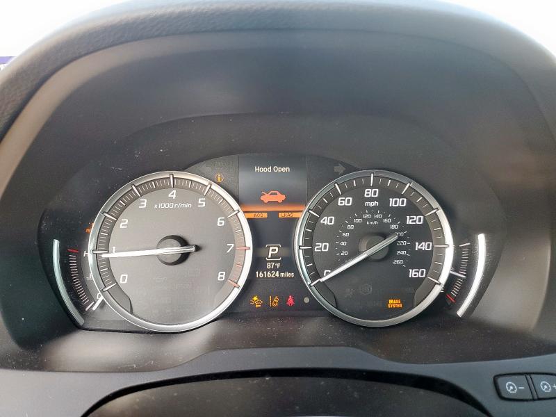 5FRYD3H97GB008733 - 2016 ACURA MDX ADVANCE WHITE photo 9