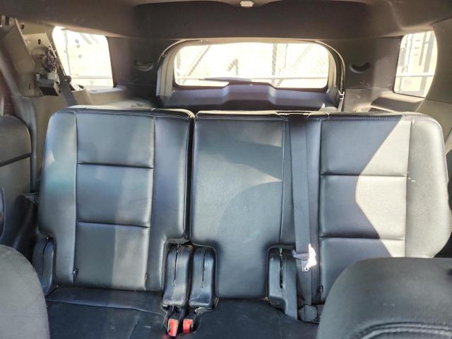 1FM5K8AT9GGB28418 - 2016 FORD EXPLORER POLICE INTERCEPTOR შავი ფოტო 10