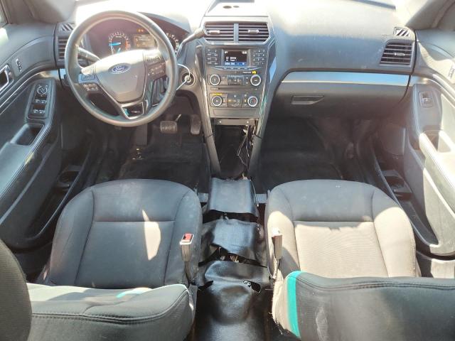 1FM5K8AT9GGB28418 - 2016 FORD EXPLORER POLICE INTERCEPTOR შავი ფოტო 8