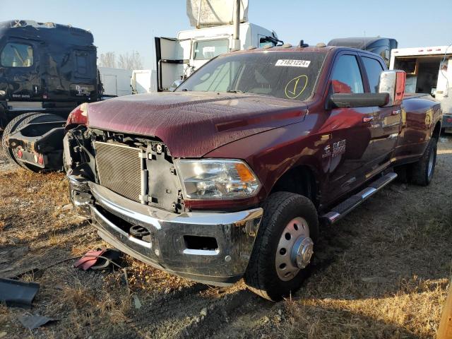 3C63RRHLXJG387067 - 2018 RAM 3500 SLT BURGUNDY photo 1