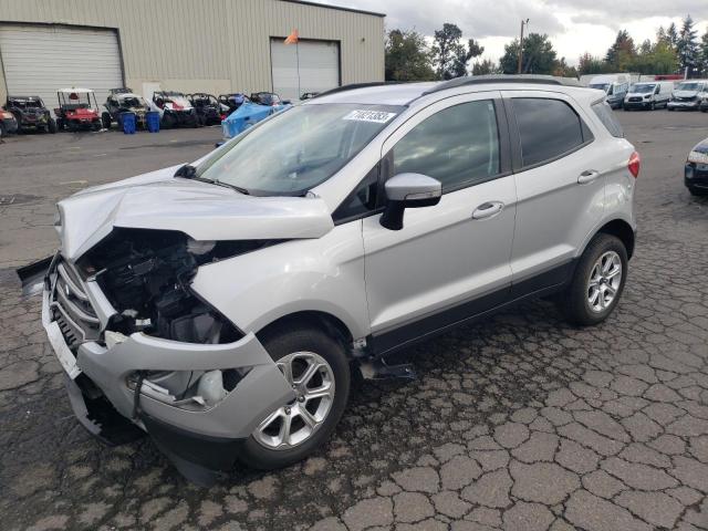 MAJ6P1ULXJC172056 - 2018 FORD ECOSPORT SE SILVER photo 1