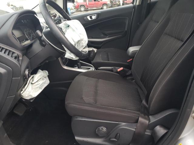 MAJ6P1ULXJC172056 - 2018 FORD ECOSPORT SE SILVER photo 7