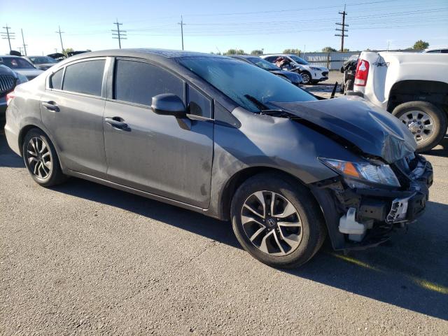 2HGFB2F82DH555516 - 2013 HONDA CIVIC EX GRAY photo 4