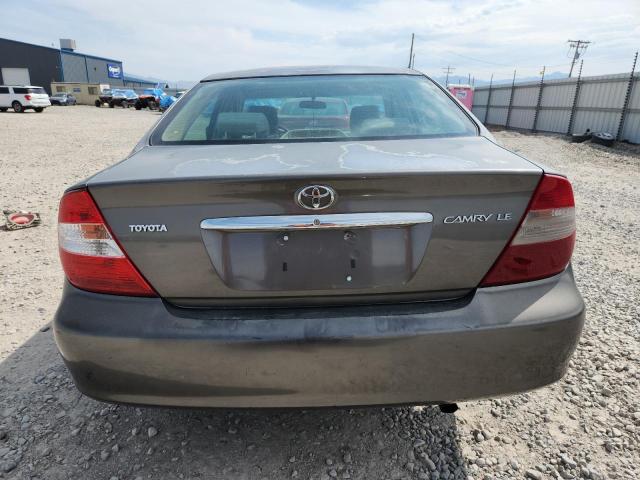 4T1BE30K04U924641 - 2004 TOYOTA CAMRY LE GRAY photo 6