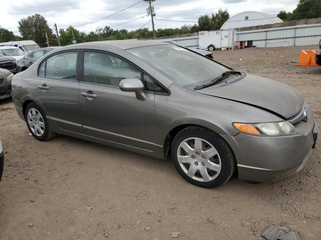 1HGFA16507L081737 - 2007 HONDA CIVIC LX TAN photo 4