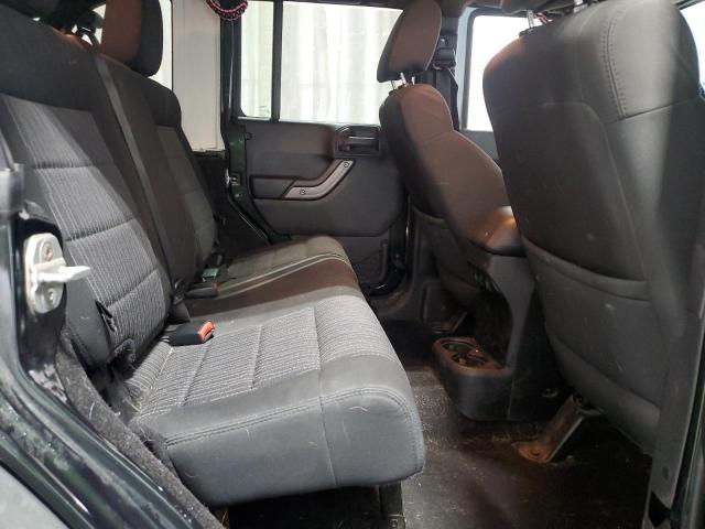 1J4BA3H19BL509858 - 2011 JEEP WRANGLER U SPORT أخضر صورة 11