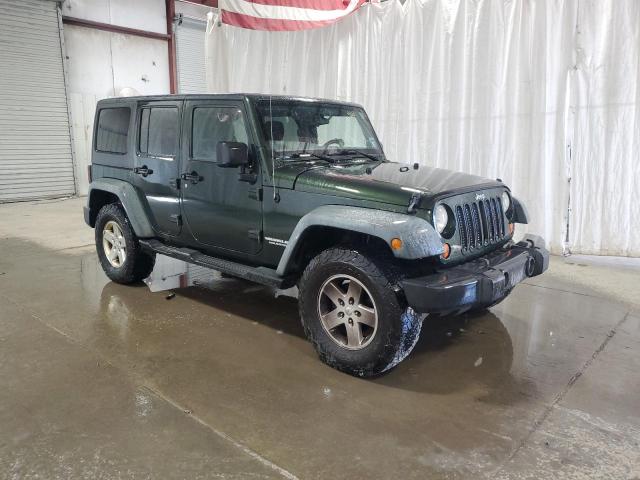 1J4BA3H19BL509858 - 2011 JEEP WRANGLER U SPORT أخضر صورة 4