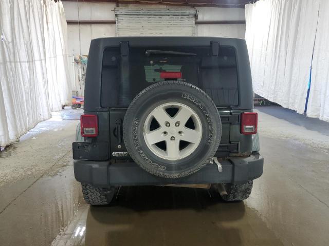 1J4BA3H19BL509858 - 2011 JEEP WRANGLER U SPORT أخضر صورة 6