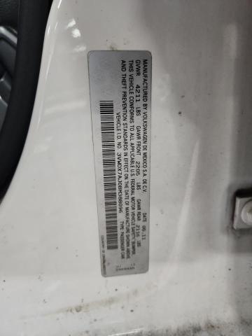 3VWDX7AJ0BM388096 - 2011 VOLKSWAGEN JETTA SE WHITE photo 12