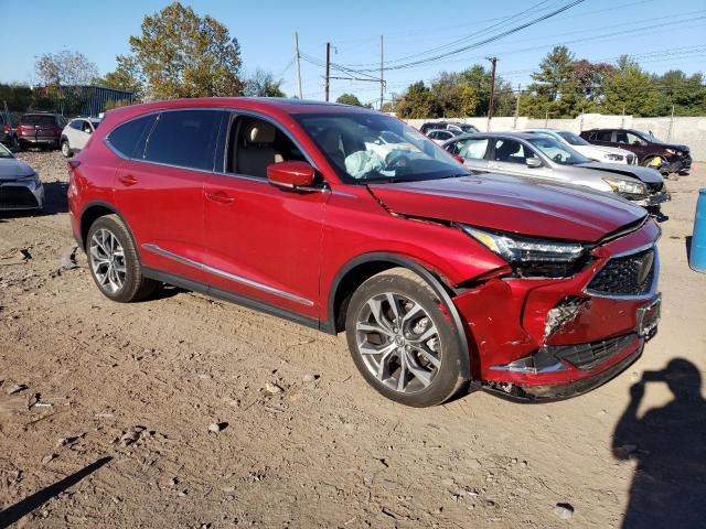 5J8YE1H46NL039393 - 2022 ACURA MDX TECHNOLOGY RED photo 4