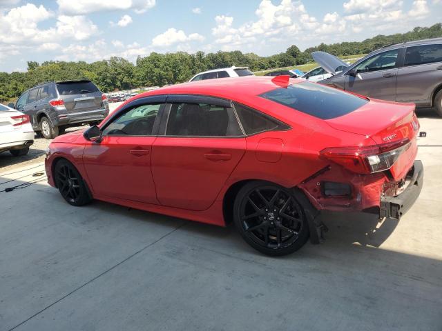 2HGFE2F56NH604702 - 2022 HONDA CIVIC SPORT წითელი ფოტო 2