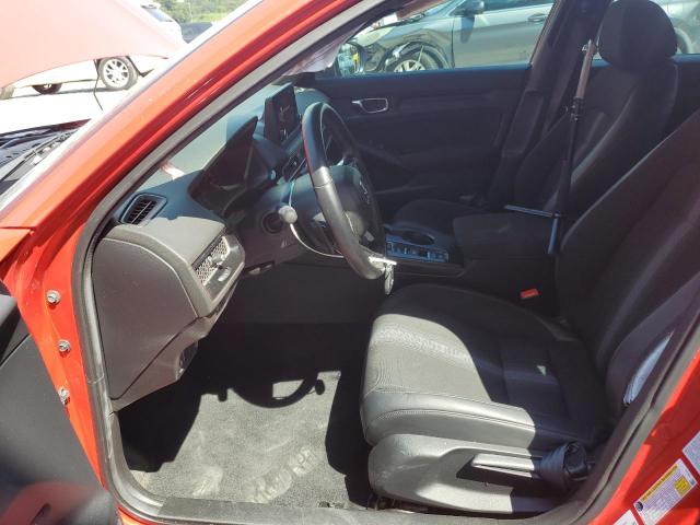 2HGFE2F56NH604702 - 2022 HONDA CIVIC SPORT წითელი ფოტო 7