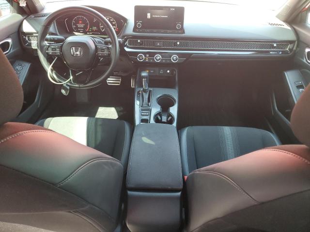 2HGFE2F56NH604702 - 2022 HONDA CIVIC SPORT წითელი ფოტო 8