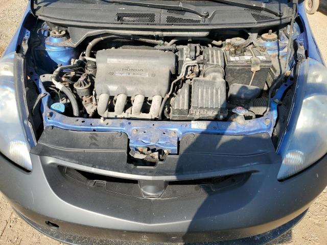 JHMGD38657S049365 - 2007 HONDA FIT S 蓝色 照片 11