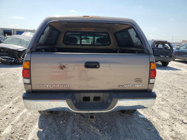 5TBBT44122S267658 - 2002 TOYOTA TUNDRA ACCESS CAB ოქროსფერი ფოტო 6