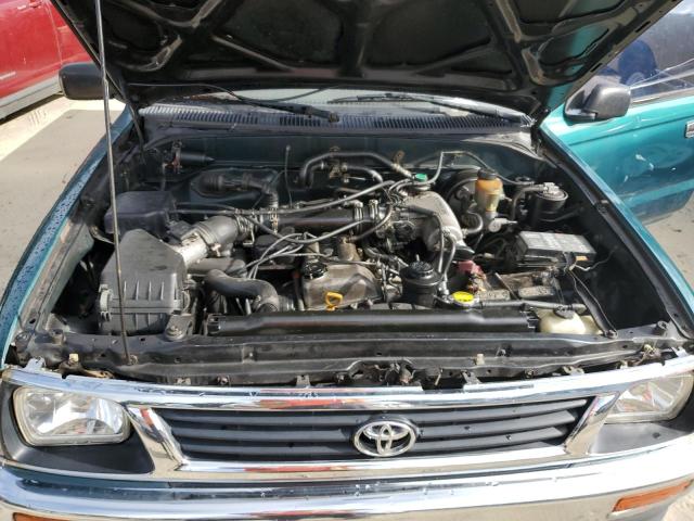 4TAVL52NXTZ193790 - 1996 TOYOTA TACOMA XTRACAB Зелений фото 11