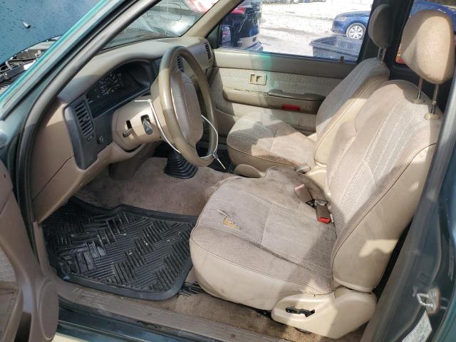 4TAVL52NXTZ193790 - 1996 TOYOTA TACOMA XTRACAB Зелений фото 7