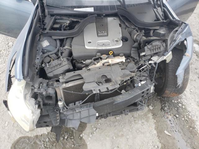 JNKCV61E99M011207 - 2009 INFINITI G37 BASE BLUE photo 11