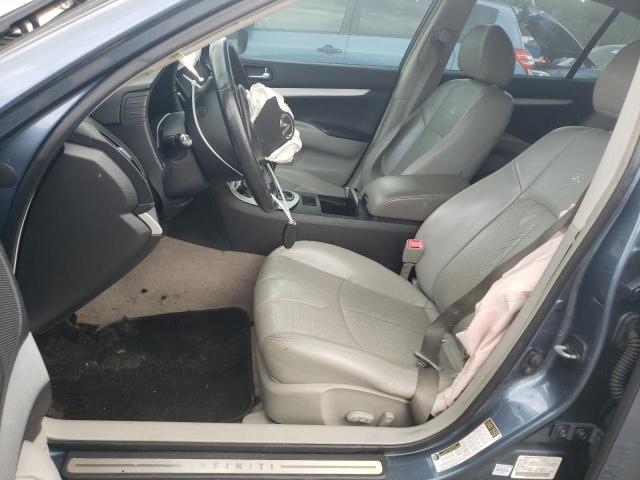 JNKCV61E99M011207 - 2009 INFINITI G37 BASE BLUE photo 7