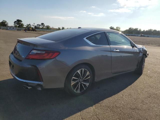 1HGCT2B86GA001016 - 2016 HONDA ACCORD EXL GRAY photo 3