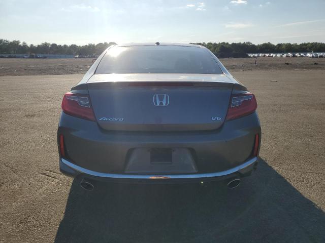 1HGCT2B86GA001016 - 2016 HONDA ACCORD EXL GRAY photo 6