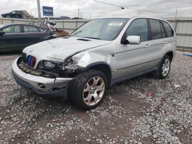 WBAFB33541LH17157 - 2001 BMW X5 4.4I GRAY photo 1