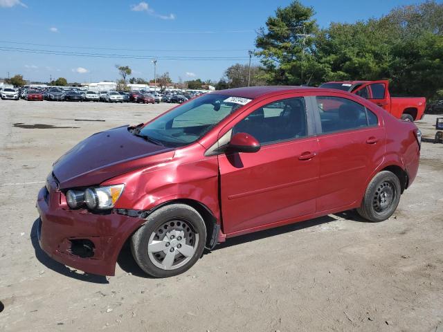 1G1JA5SH6D4227377 - 2013 CHEVROLET SONIC LS MAROON photo 1