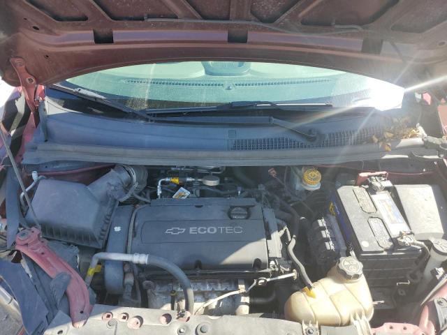 1G1JA5SH6D4227377 - 2013 CHEVROLET SONIC LS Tünd qırmızı foto 11