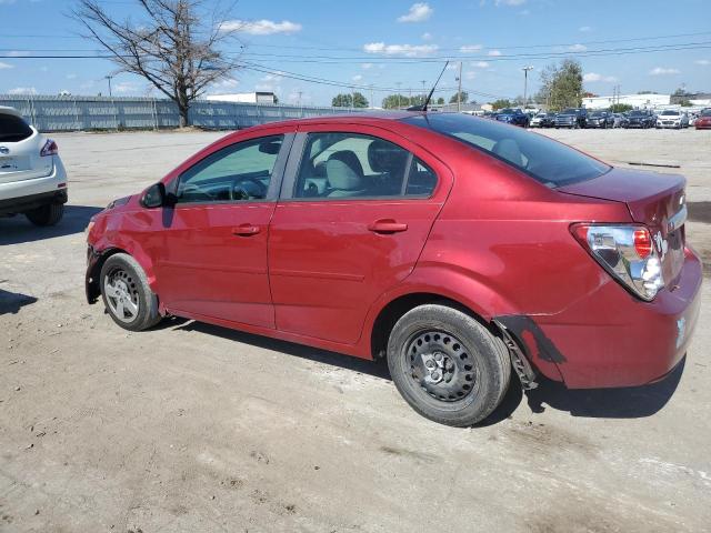 1G1JA5SH6D4227377 - 2013 CHEVROLET SONIC LS Tünd qırmızı foto 2