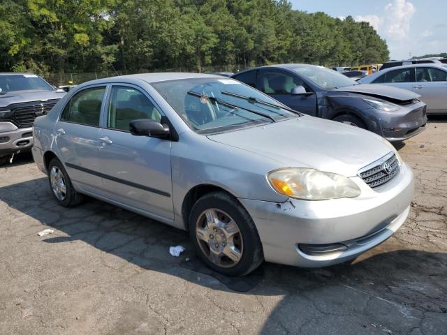 2T1BR32E47C788483 - 2007 TOYOTA COROLLA CE SILVER photo 4