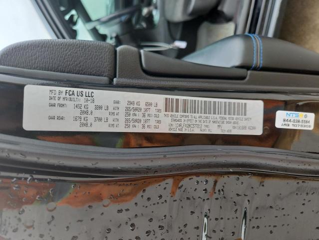 1C4RJFAG9KC577212 - 2019 JEEP GRAND CHER LAREDO შავი ფოტო 13