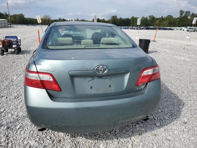 4T1BK46K37U530139 - 2007 TOYOTA CAMRY LE GREEN photo 6